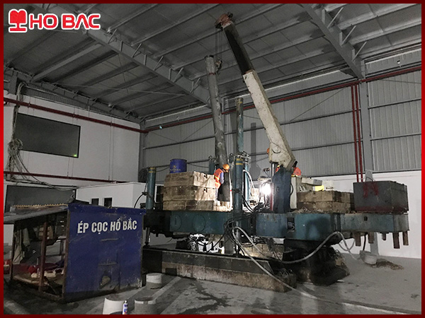 Xử lý nền móng sụt lún nhà xưởng